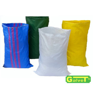 Worekpolpr.50x 80cm 50g 30kg zacią. żółty